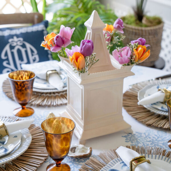 Create an Easy and Striking Centerpiece using a Tulipiere