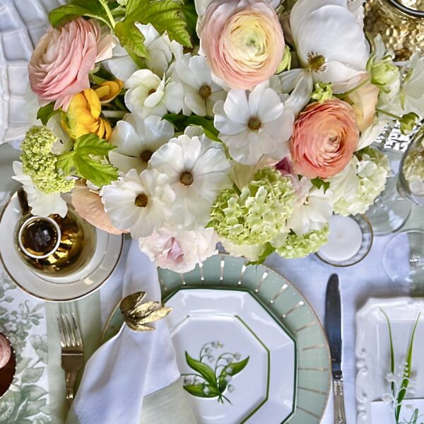 Lily of the Valley Tablescape Ideas