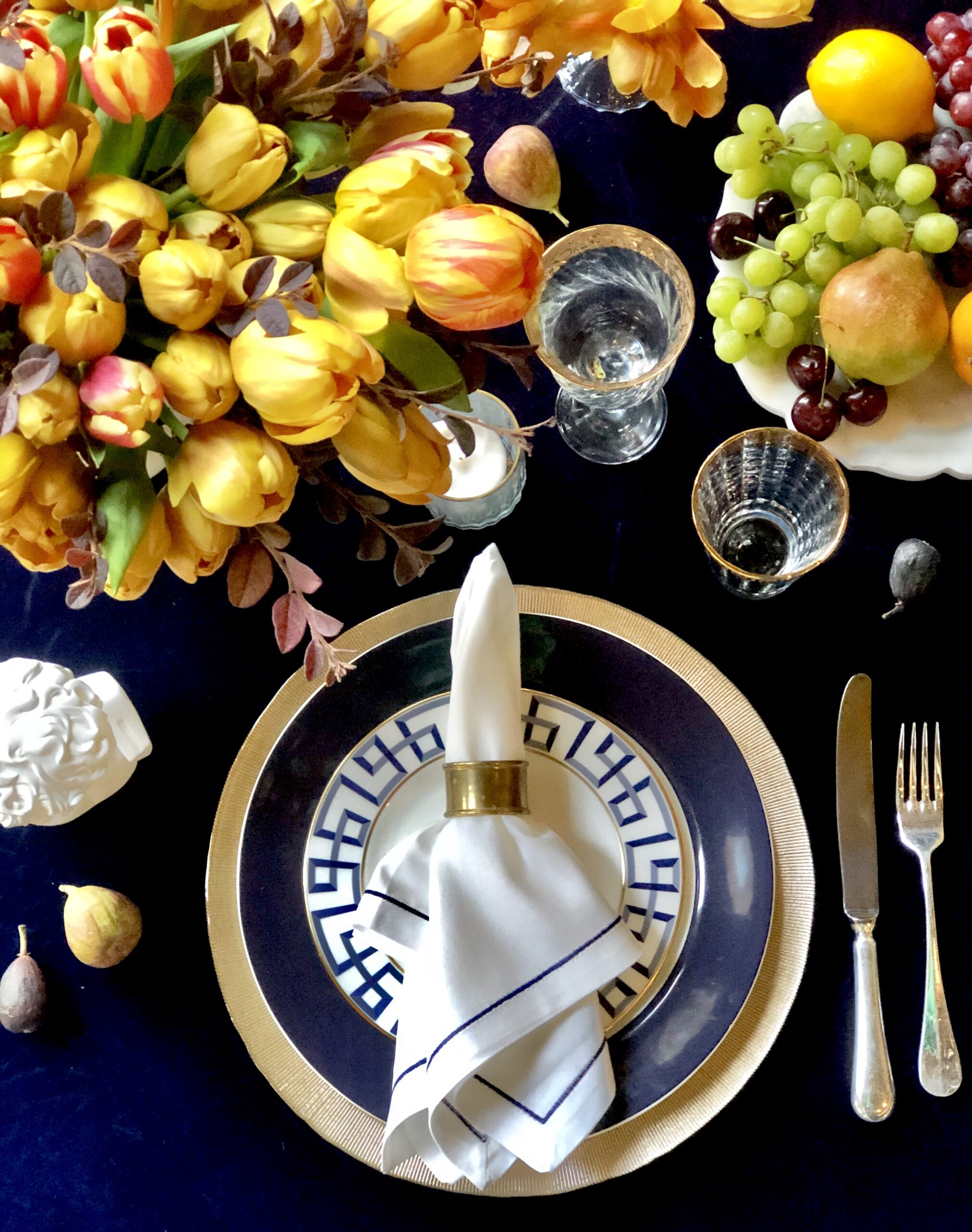 Fall Dinner Party place setting