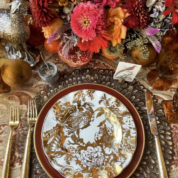 Thanksgiving Harvest Table Setting Decoration Ideas